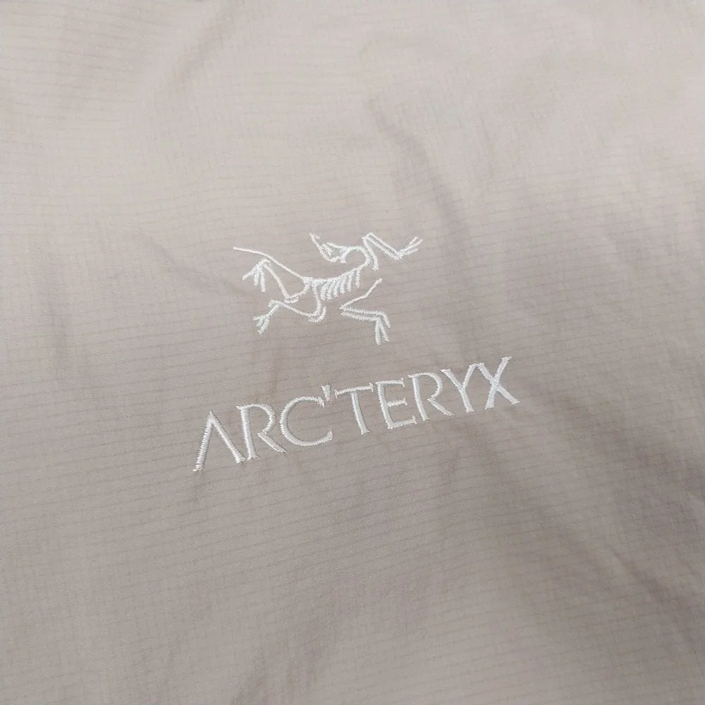 Arcteryx Atom Hoody Mens Large Smoke Bluff Insulated Full Zip Hiking Outdoors